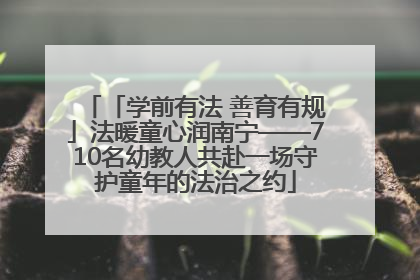 「学前有法 善育有规」法暖童心润南宁——710名幼教人共赴一场守护童年的法治之约