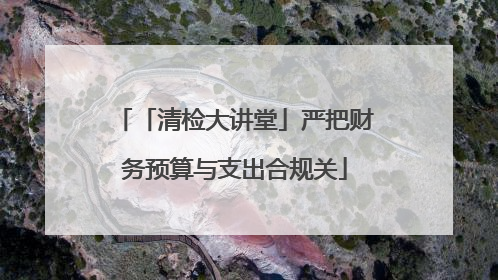 「清检大讲堂」严把财务预算与支出合规关