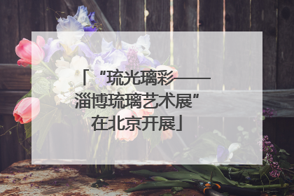 “琉光璃彩——淄博琉璃艺术展”在北京开展