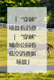 “穿越”场景看消费｜“穿越”城市公园看低空消费新场景