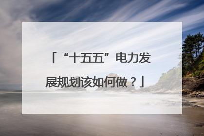 “十五五”电力发展规划该如何做？