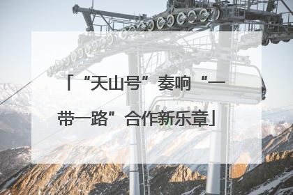 “天山号”奏响“一带一路”合作新乐章