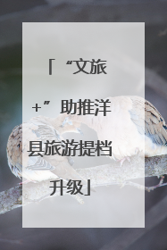 “文旅 +”助推洋县旅游提档升级