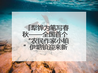 犁铧为笔写春秋——全国首个“农民作家小镇”伊塘镇迎来新乡土文学采风