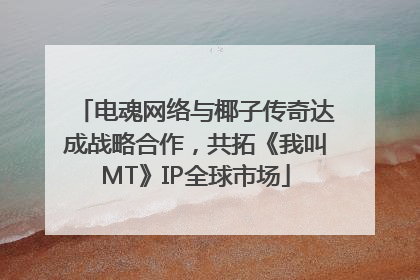 电魂网络与椰子传奇达成战略合作，共拓《我叫MT》IP全球市场