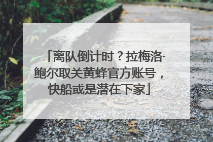 离队倒计时？拉梅洛·鲍尔取关黄蜂官方账号，快船或是潜在下家
