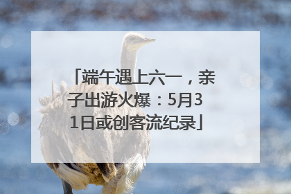 端午遇上六一，亲子出游火爆：5月31日或创客流纪录