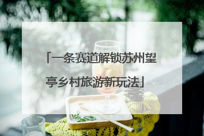 一条赛道解锁苏州望亭乡村旅游新玩法