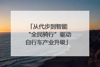 从代步到智能 “全民骑行”驱动自行车产业升级