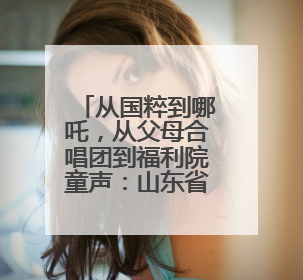 从国粹到哪吒，从父母合唱团到福利院童声：山东省青少年宫交出美育“融合创新”答卷