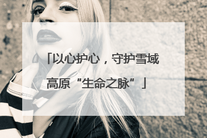 以心护心，守护雪域高原“生命之脉”