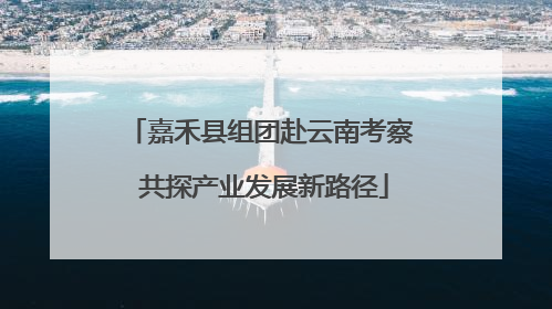 嘉禾县组团赴云南考察 共探产业发展新路径