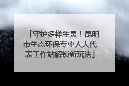守护多样生灵！昆明市生态环保专业人大代表工作站解锁新玩法