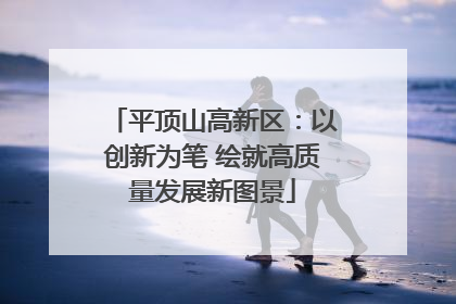 平顶山高新区：以创新为笔 绘就高质量发展新图景