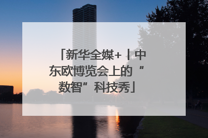 新华全媒+丨中东欧博览会上的“数智”科技秀