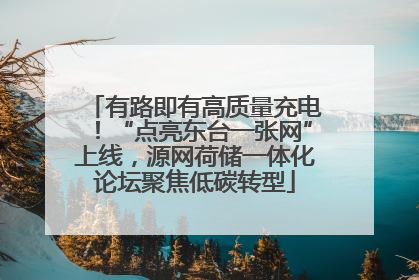 有路即有高质量充电！“点亮东台一张网”上线，源网荷储一体化论坛聚焦低碳转型
