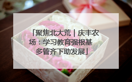 聚焦北大荒｜庆丰农场：学习教育强根基 多管齐下助发展