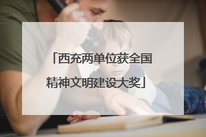 西充两单位获全国精神文明建设大奖