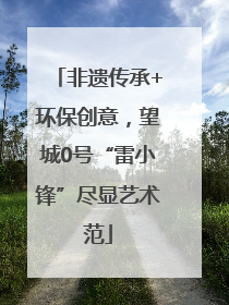 非遗传承+环保创意，望城0号“雷小锋”尽显艺术范