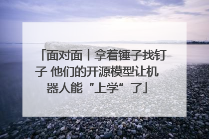 面对面丨拿着锤子找钉子 他们的开源模型让机器人能“上学”了