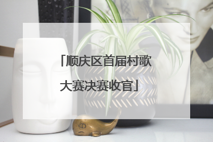 顺庆区首届村歌大赛决赛收官